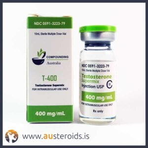 10mL Testosterone Supermix 400 mg/ml (Compounding Australia)