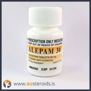 Alepam 30 (oxazepam) 30mg X 25 Tablets (Pharmaceutical)