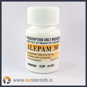 Alepam 30 (oxazepam) 30mg X 25 Tablets (Pharmaceutical)