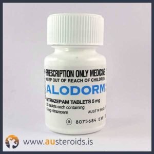 Alodorm (Nitrazepam) 5mg X 25 Tablets (Pharmaceutical)