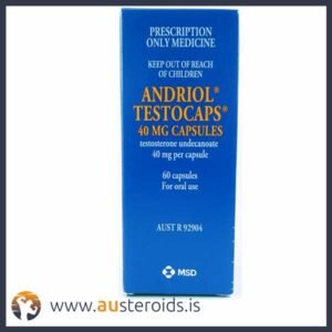 Andriol Testocaps 40mg X 60 Capsules (Testosterone Undecanoate)