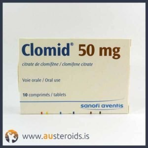 Clomid 50mg X 10 Tablets Sanofi (Pharmaceutical)