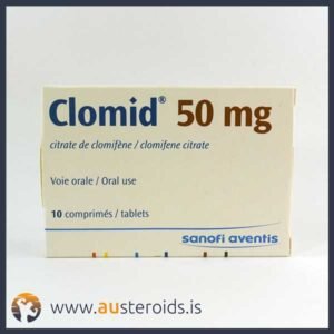 Clomid 50mg X 10 Tablets Sanofi (Pharmaceutical)