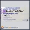 Lantus Insulin Long-acting 1X 3ml Pen (100iu/ml)