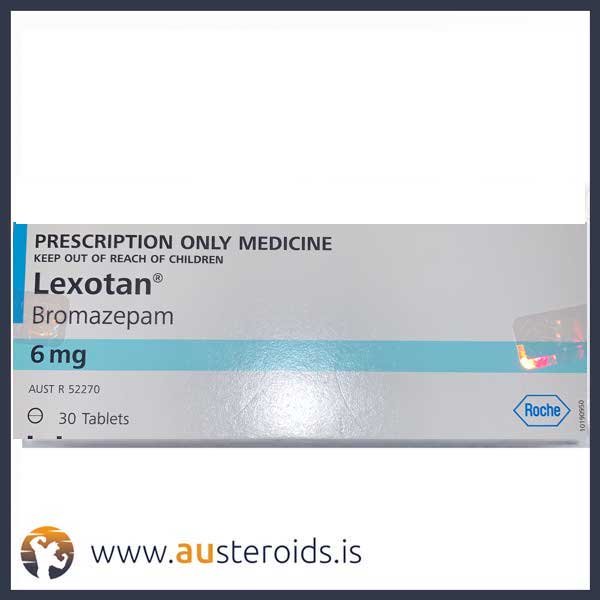 Lexotan Bromazepam 6mg X 30 Tablets (Pharmaceutical)