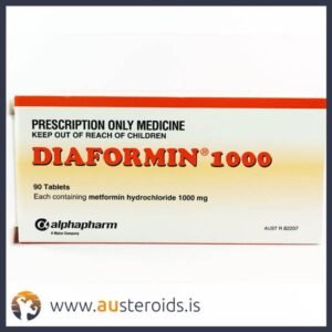 Metformin 1000mg X 90 Tablets Diaformin (Pharmaceutical)