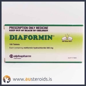 Metformin 500mg X 100 Tablets Diaformin (Pharmaceutical)*