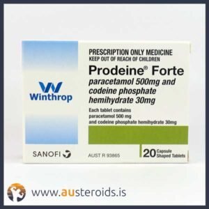 Panadeine Forte (Codeine) 30mg X 20 Capsules (Pharmaceutical)