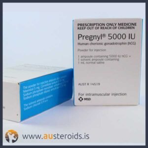 Pregnyl (HCG) 4500iu, MSD – Human Chorionic Gonadotropin*