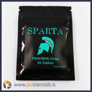 Sparta Proviron 50 x 25mg Tabs Sachet (Mesterolone)