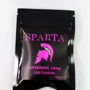 Sparta Superdrol 100 x 10mg Tabs Sachet (Methasterone)