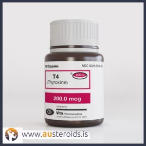 Vita T4 Thyroxine 200mcg X 100 Capsules